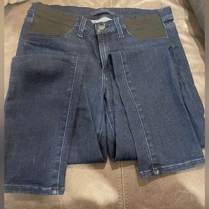 Joes maternity jeans. Skinny, dark wash.